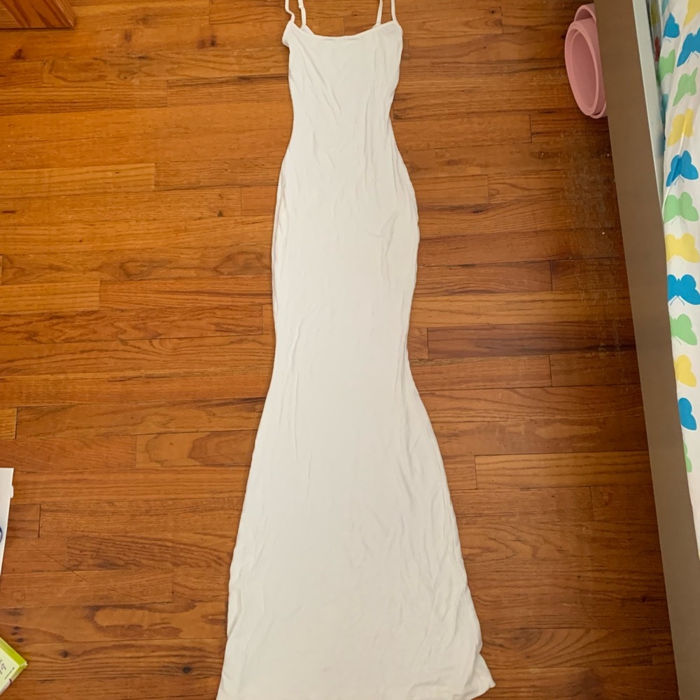 Skims Soft Lounge Long Slip Dress